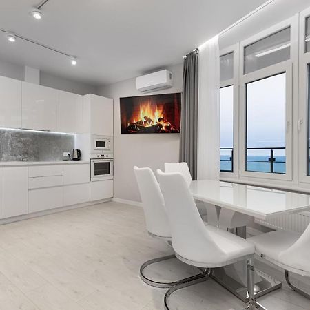 44 Pearl 1-Bedroom Panoramic Sea View Apartment Odessa Exteriör bild