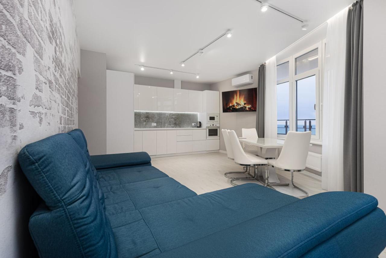 44 Pearl 1-Bedroom Panoramic Sea View Apartment Odessa Exteriör bild